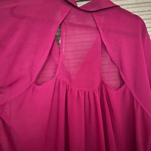 City Chic Sheer Tunic. Never worn.